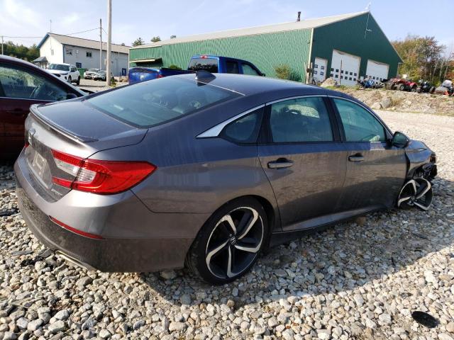 1HGCV1F37LA157322 - 2020 HONDA ACCORD SPORT GRAY photo 3