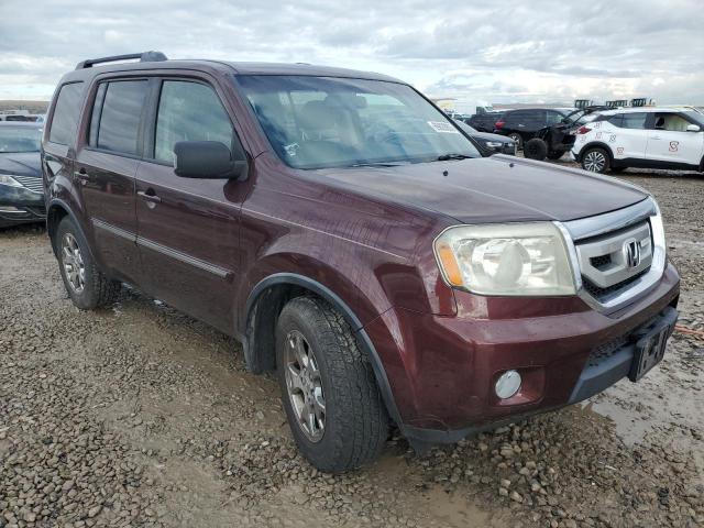 5FNYF488X9B053001 - 2009 HONDA PILOT TOURING BURGUNDY photo 4