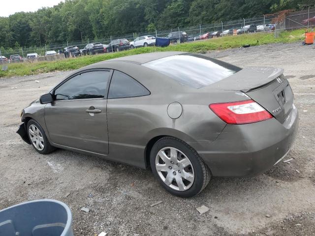 2HGFG12696H570940 - 2006 HONDA CIVIC LX GREEN photo 2