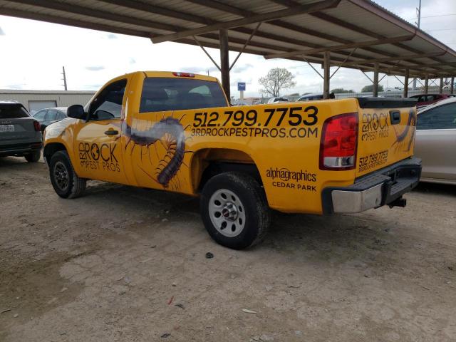 1GTN1TE02CZ122890 - 2012 GMC SIERRA C1500 YELLOW photo 2