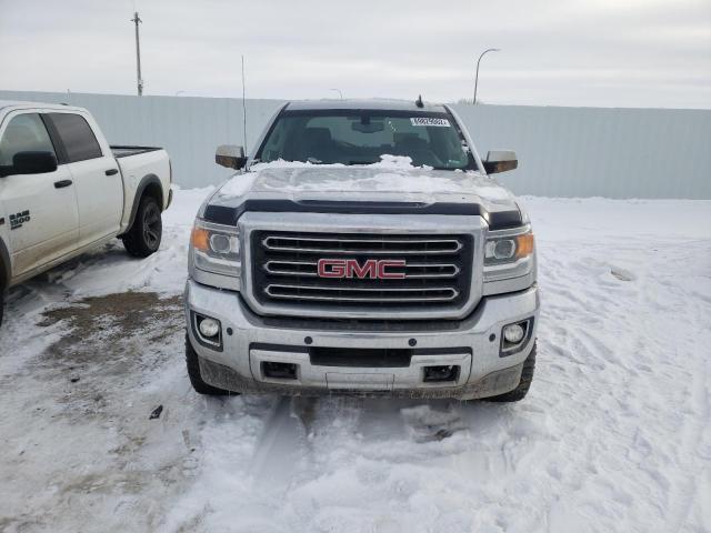 1GT12TEG7HF110591 - 2017 GMC SIERRA K2500 SLT GRAY photo 5