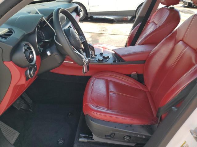 ZASFAKBN5J7C18172 - 2018 ALFA ROMEO STELVIO TI თეთრი ფოტო 7