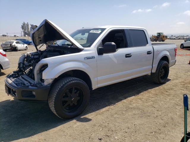 1FTEW1CG0JKE16896 - 2018 FORD F150 SUPERCREW SILVER photo 1