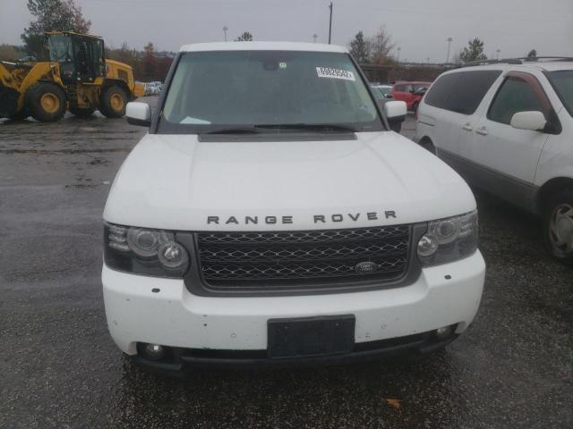 SALME1D47CA360766 - 2012 LAND ROVER RANGE ROVE HSE WHITE photo 5