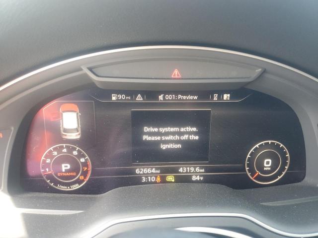 WA1LAAF77JD052301 - 2018 AUDI Q7 PREMIUM PLUS Մոխրագույն լուսանկար 9