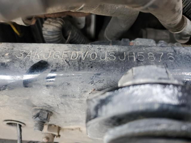 3AKJGEDV0JSJH5876 - 2018 FREIGHTLINER CASCADIA 1 Սպիտակ լուսանկար 10