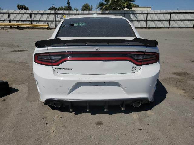 2C3CDXGJ6KH728269 - 2019 DODGE CHARGER SCAT PACK WHITE photo 6