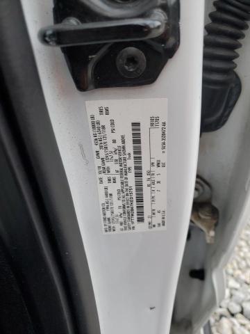 1FT7W2B67KED15751 - 2019 FORD F250 SUPER DUTY Blanc photo 12