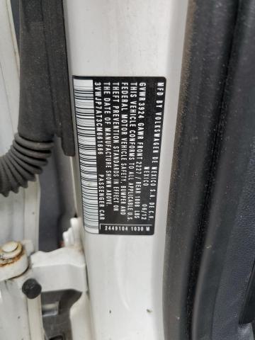 3VWJP7AT3CM661666 - 2012 VOLKSWAGEN BEETLE WHITE photo 13