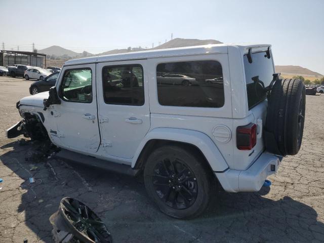 1C4JJXP62MW674805 - 2021 JEEP WRANGLER U SAHARA 4XE WHITE photo 2