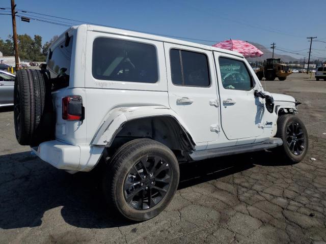 1C4JJXP62MW674805 - 2021 JEEP WRANGLER U SAHARA 4XE WHITE photo 3