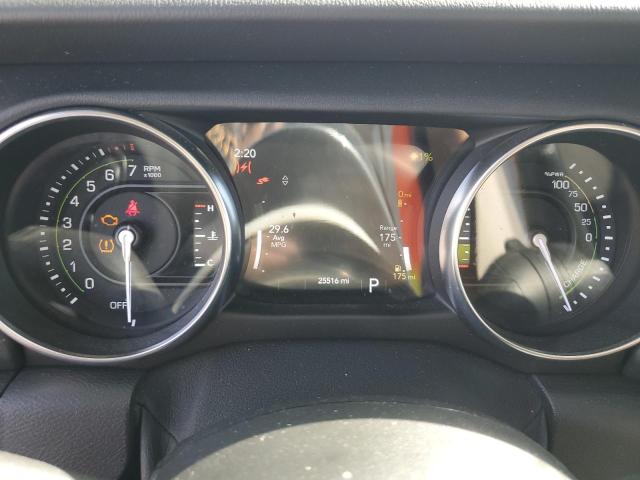 1C4JJXP62MW674805 - 2021 JEEP WRANGLER U SAHARA 4XE WHITE photo 9