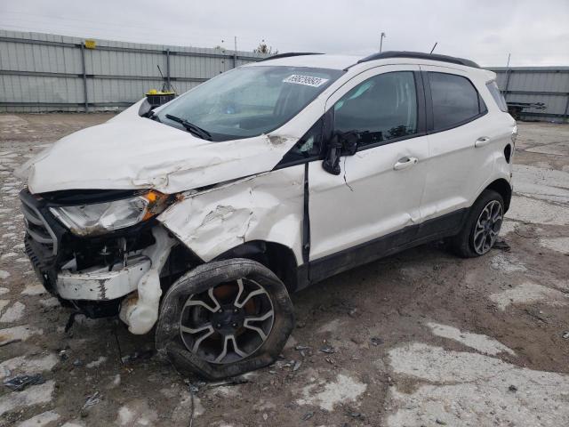 MAJ6P1UL2JC215286 - 2018 FORD ECOSPORT SE WHITE photo 1