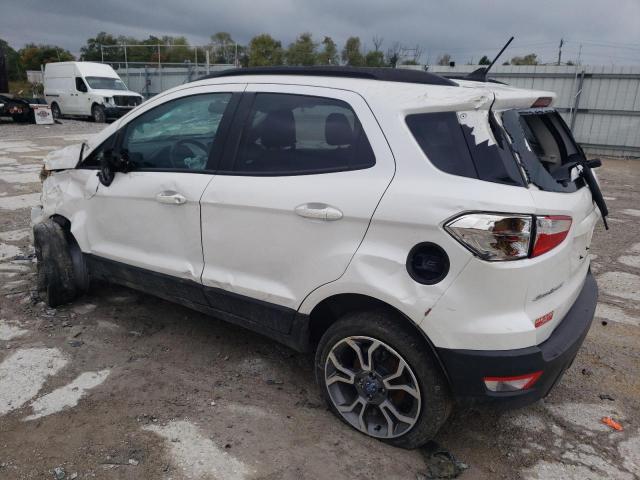 MAJ6P1UL2JC215286 - 2018 FORD ECOSPORT SE WHITE photo 2