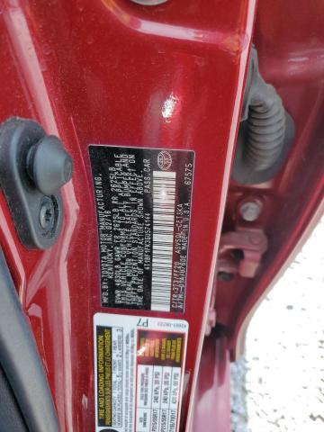 4T1BF1FK3GU574144 - 2016 TOYOTA CAMRY LE Rojo foto 12