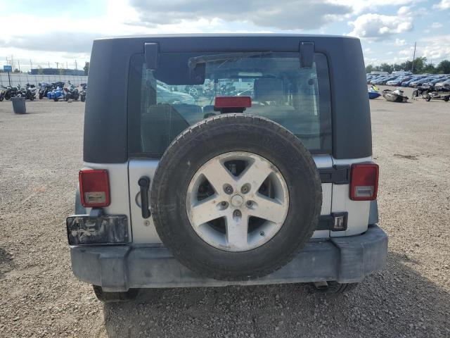 1J4FZ241X8L621751 - 2008 JEEP WRANGLER X SILVER photo 6