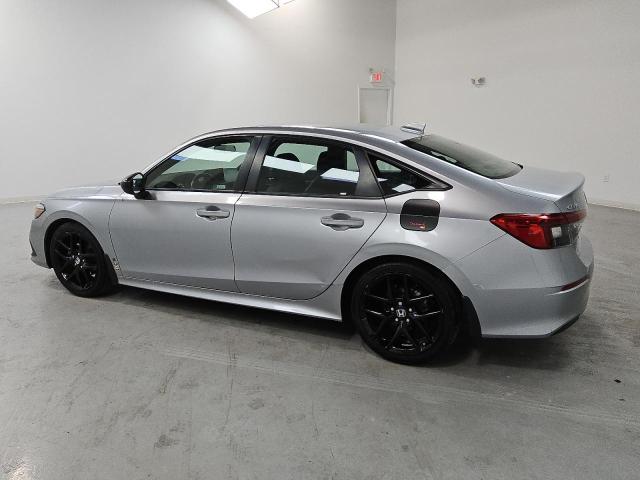 2HGFE2F57NH515835 - 2022 HONDA CIVIC SPORT Серебристый фото 2