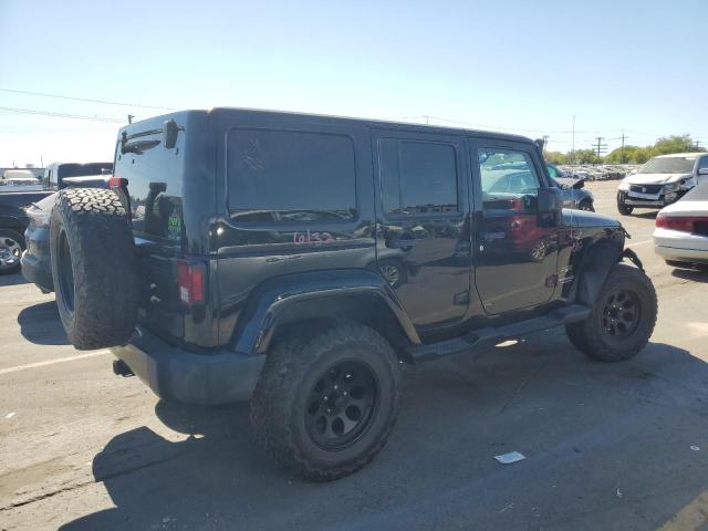 1C4BJWEGXGL331384 - 2016 JEEP WRANGLER U SAHARA Սև լուսանկար 3