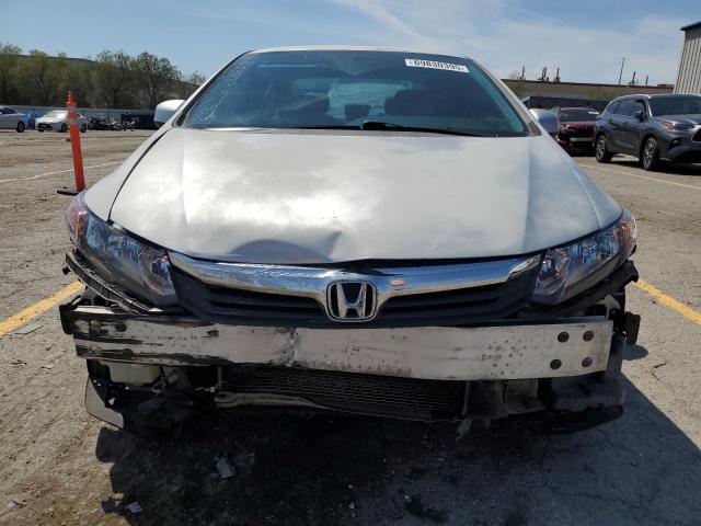 2HGFB2F56CH331038 - 2012 HONDA CIVIC LX SILVER photo 5