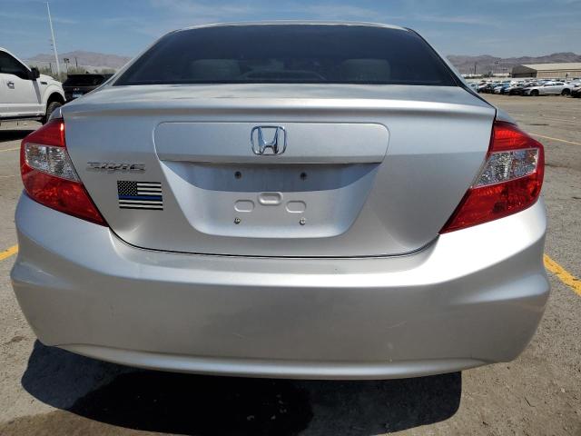 2HGFB2F56CH331038 - 2012 HONDA CIVIC LX SILVER photo 6