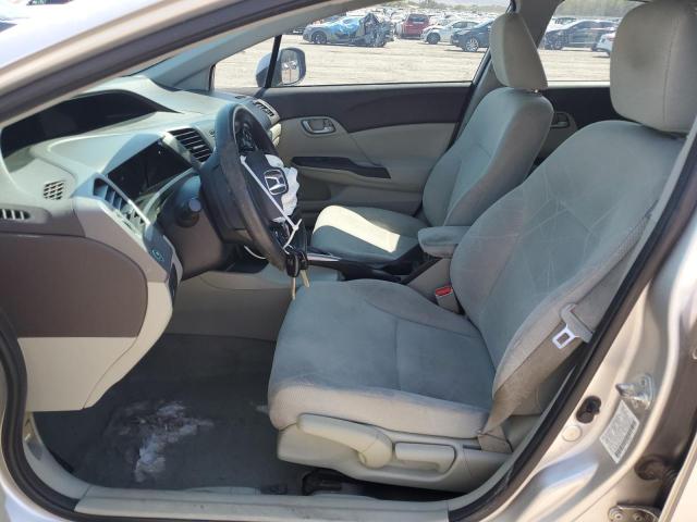 2HGFB2F56CH331038 - 2012 HONDA CIVIC LX SILVER photo 7