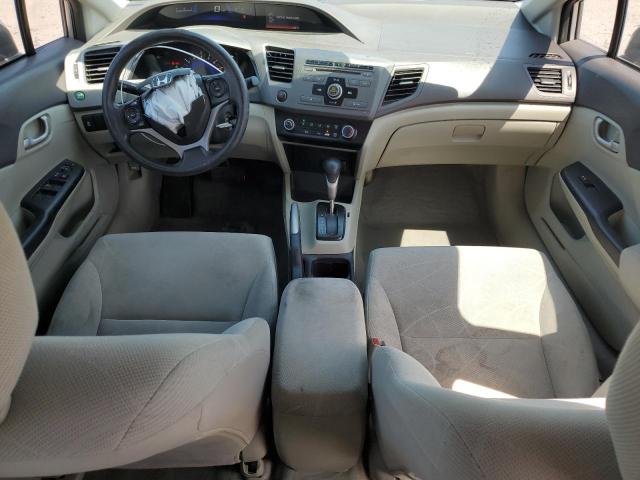 2HGFB2F56CH331038 - 2012 HONDA CIVIC LX SILVER photo 8