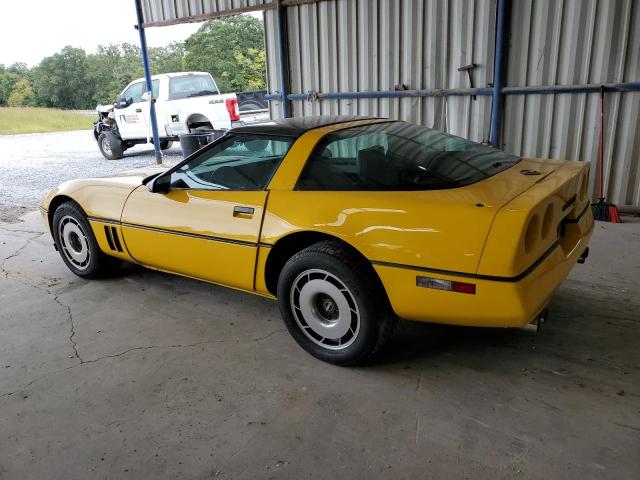 1G1YY0785F5100154 - 1985 CHEVROLET CORVETTE YELLOW photo 2