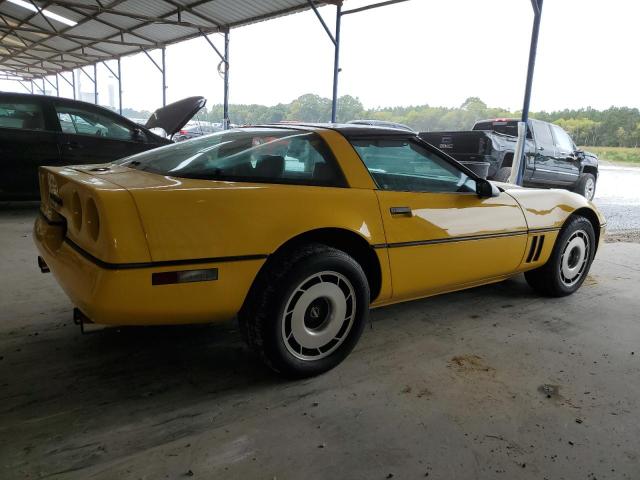 1G1YY0785F5100154 - 1985 CHEVROLET CORVETTE YELLOW photo 3