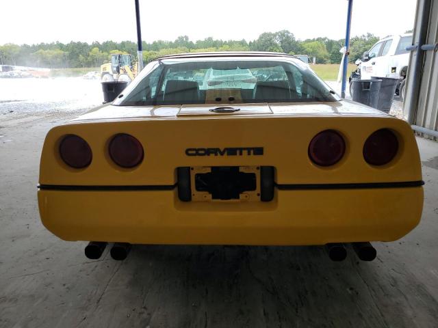 1G1YY0785F5100154 - 1985 CHEVROLET CORVETTE YELLOW photo 6