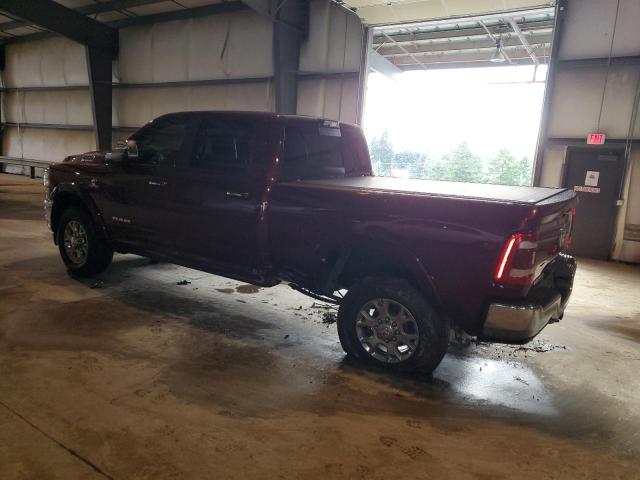 3C63R3EL8KG550365 - 2019 RAM 3500 LARAMIE MAROON photo 2