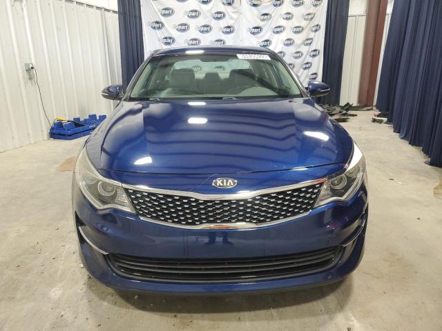 5XXGU4L38GG018464 - 2016 KIA OPTIMA EX BLUE photo 5