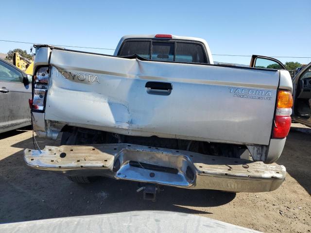 5TESN92N81Z752408 - 2001 TOYOTA TACOMA XTRACAB PRERUNNER ვერცხლისფერი ფოტო 6