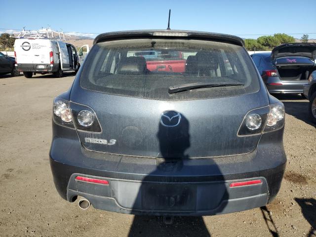 JM1BK344X81138961 - 2008 MAZDA 3 HATCHBACK GRAY photo 6