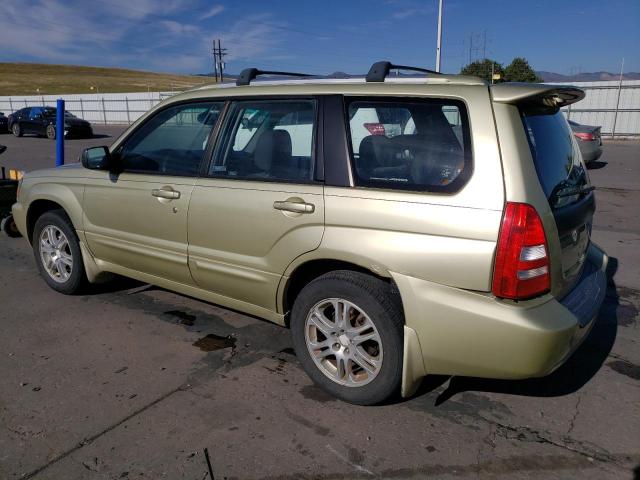 JF1SG69614H747778 - 2004 SUBARU FORESTER 2.5XT GREEN photo 2