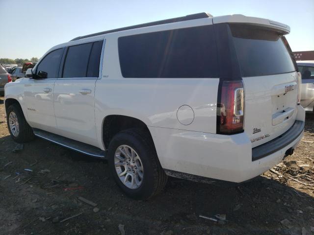 1GKS2GKC1KR314682 - 2019 GMC YUKON XL K1500 SLT WHITE photo 2