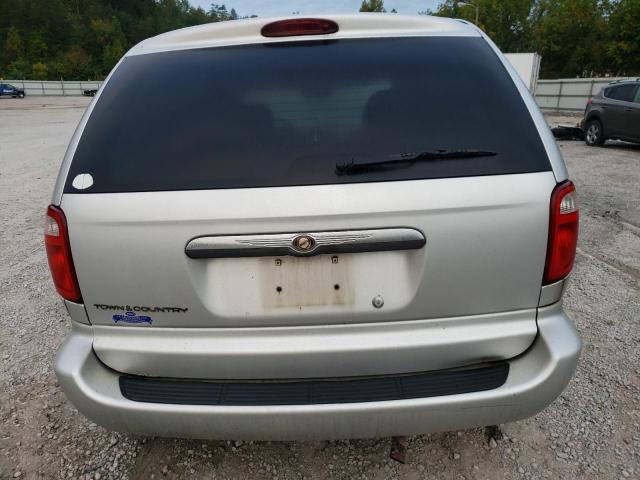 1A4GP45R86B656690 - 2006 CHRYSLER TOWN & COU ვერცხლისფერი ფოტო 6