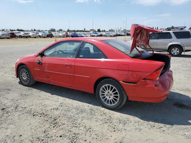 1HGEM21985L026596 - 2005 HONDA CIVIC EX RED photo 2