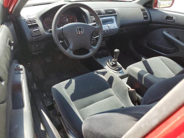 1HGEM21985L026596 - 2005 HONDA CIVIC EX RED photo 8