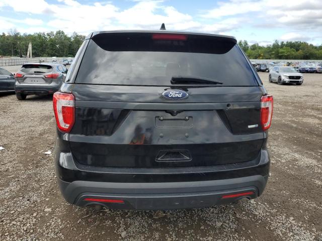 1FM5K8AR9GGC72720 - 2016 FORD EXPLORER POLICE INTERCEPTOR Սև լուսանկար 6