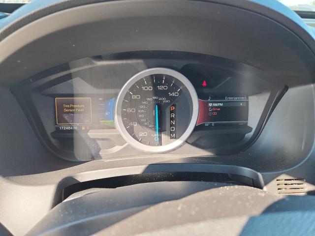 1FMHK7D81BGA59280 - 2011 FORD EXPLORER XLT SILVER photo 9