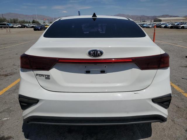 3KPF24AD9KE010873 - 2019 KIA FORTE FE WHITE photo 6