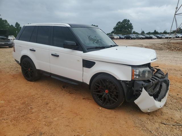 SALSF2D44BA716650 - 2011 LAND ROVER RANGE ROVE HSE WHITE photo 4