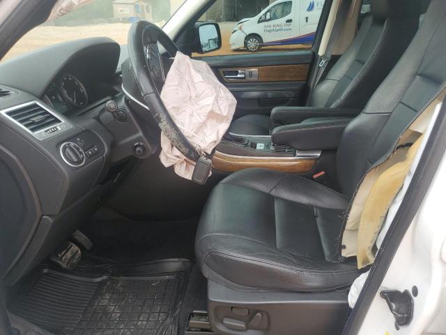 SALSF2D44BA716650 - 2011 LAND ROVER RANGE ROVE HSE WHITE photo 7