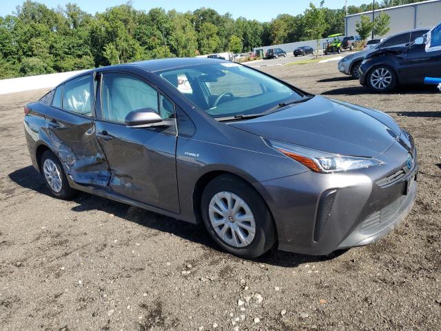 JTDKARFU2K3072534 - 2019 TOYOTA PRIUS ნაცრისფერი ფოტო 4