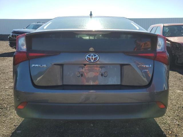 JTDKARFU2K3072534 - 2019 TOYOTA PRIUS ნაცრისფერი ფოტო 6