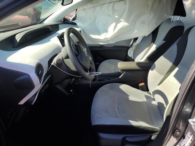 JTDKARFU2K3072534 - 2019 TOYOTA PRIUS ნაცრისფერი ფოტო 7