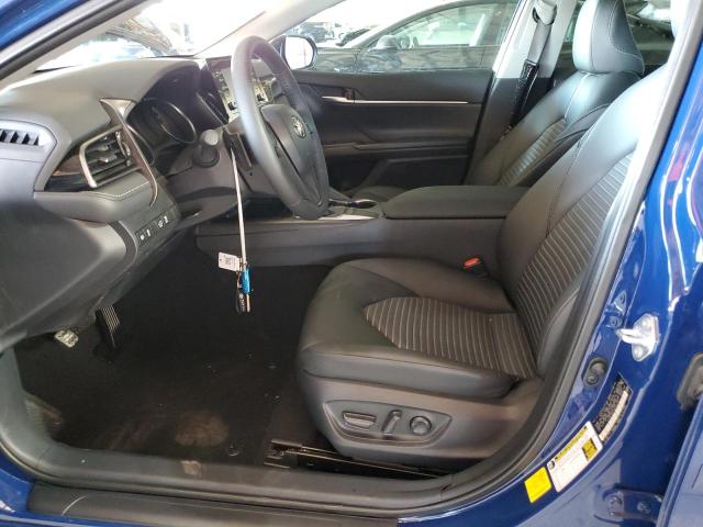 4T1G11AK7PU172445 - 2023 TOYOTA CAMRY SE NIGHT SHADE BLUE photo 7