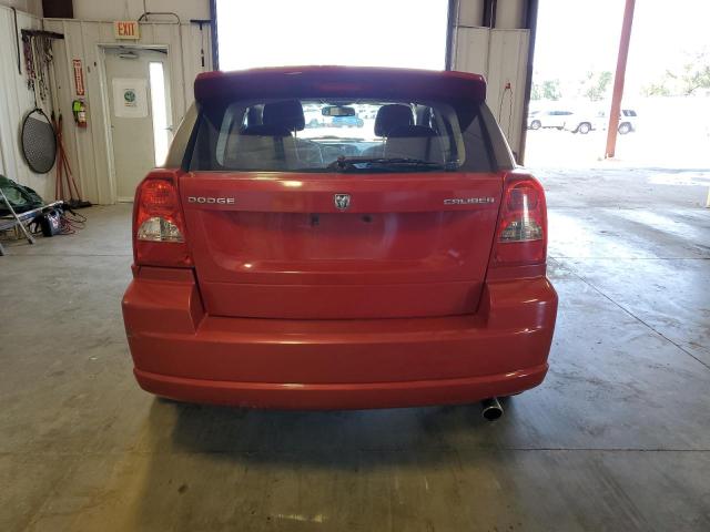 1B3CB8HB1BD156332 - 2011 DODGE CALIBER RUSH RED photo 6