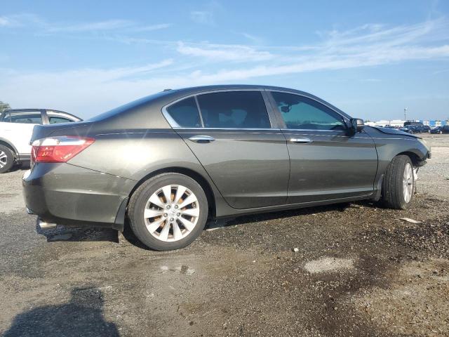1HGCR2F83FA015611 - 2015 HONDA ACCORD EXL GRAY photo 3