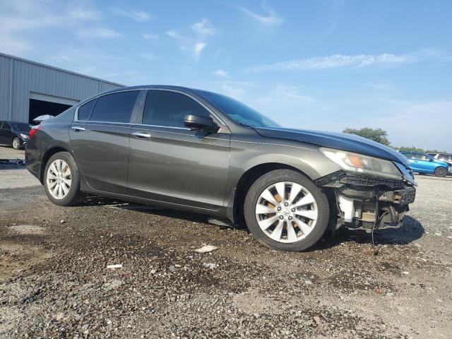 1HGCR2F83FA015611 - 2015 HONDA ACCORD EXL GRAY photo 4